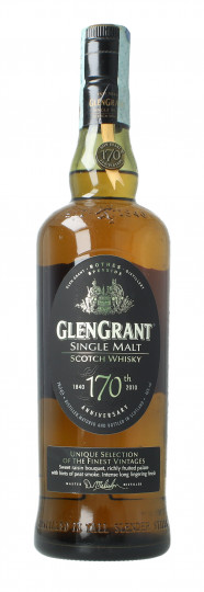 Glen Grant Speyside  Scotch Whisky 70cl 46% OB-  170th Anniversary