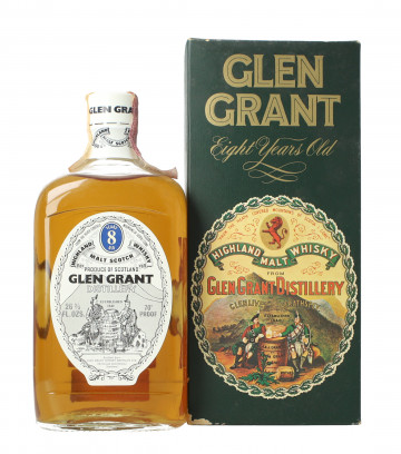 Glen Grant Speyside  Scotch Whisky 8 year old - Bot.70's-80's 75cl 43% OB-