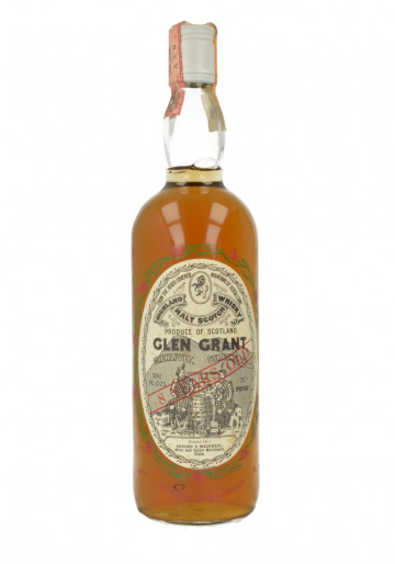 Glen Grant Speyside  Scotch Whisky 8yo Bot.70's 26-2/3 Fl.Ozs 75&deg;proof Gordon MacPhail