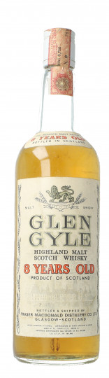 GLEN Gyle Pure Malt Scotch whisky 8 year old - Bot.70's-80's 75cl 40% OB-