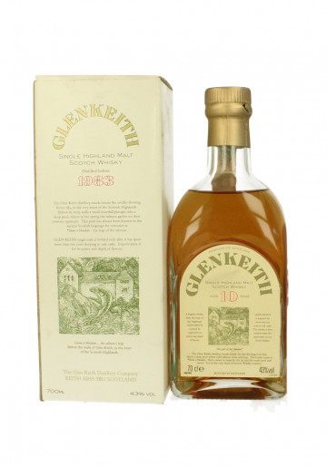 GLEN KEITH 10yo Bot.90's 43% OB