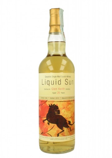 GLEN KEITH  1995 2015 70cl 51.4% Liquid Sun