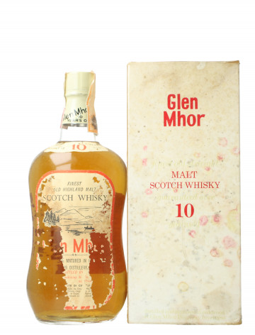 GLEN MHOR Highland Scotch Whisky 10 Years Old Bot.60/70's 75cl 43% OB - Charles Mackinley
