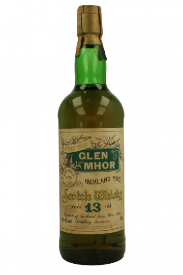 GLEN MHOR Highland Scotch Whisky 13 yea rold 1974 75cl 58.4% Sestante