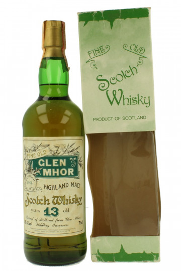 GLEN MHOR Highland Scotch Whisky 13yo 1974 75cl 58.4% Sestante
