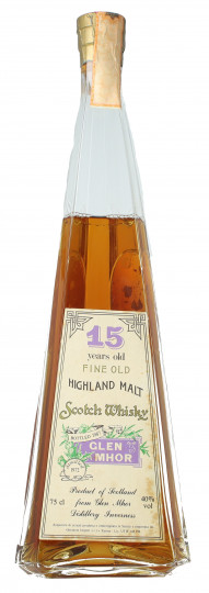 GLEN MHOR Highland Scotch Whisky 15 Year Old 1972 75cl 40% Sestante  -