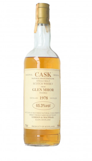 Glen Mhor Highland  Scotch Whisky 1978 70cl 65.3% Gordon MacPhail  -