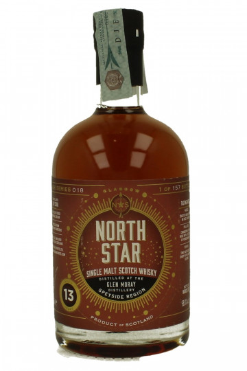 GLEN MORAY 13 Years Old 2008 2022 70cl 58.8% North Star -