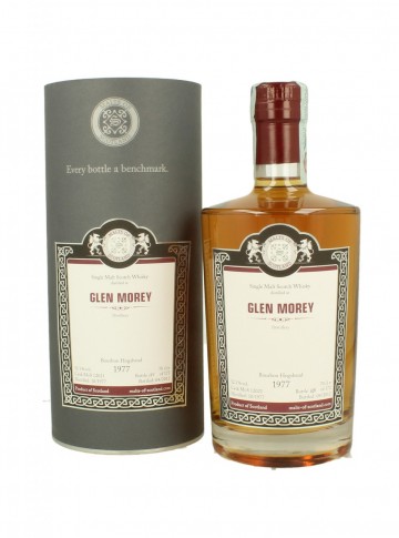 GLEN MORAY 1977 2012 52.1% Malt of Scotland - Bourbon Hogs. #12021