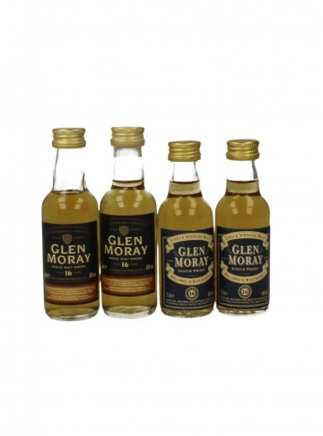 GLEN MORAY  5CL 4 RARE MINIAUTURES