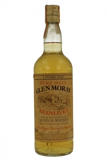GLEN MORAY 8 years old Bot in The 80's 75cl 43%