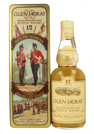 GLEN MORAY '93 12yo Bot.80's 75cl 43% OB