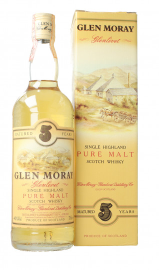Glen Moray Speyside   Scotch whisky 5 Year old - Bot. in The 80's 75cl 40%