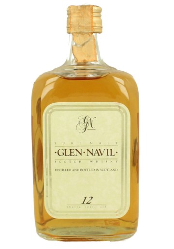 GLEN NAVIL Pure Malt 12yo Bot.80's 75cl  40% Burn Stewart