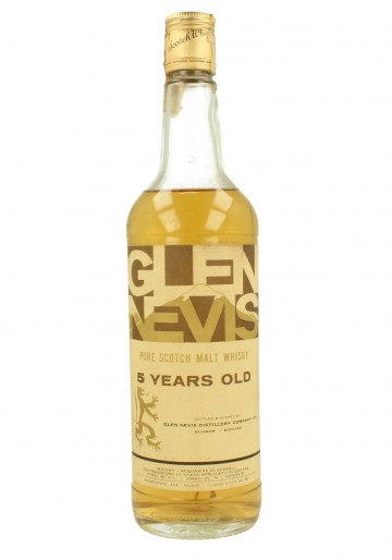 GLEN NEVIS Pure Malt 5yo Bot.70's 40% Glen Nevis Distillery Co.