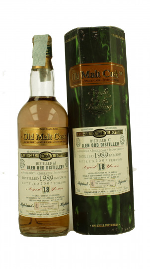 GLEN ORD 18yo 1989 2007 50% Douglas Laing - OMC - 808 Bottles