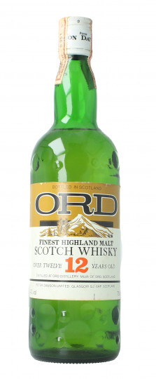 Glen Ord  Highland Scotch Whisky 12 years old - Bot. in The 70's 75cl 40%