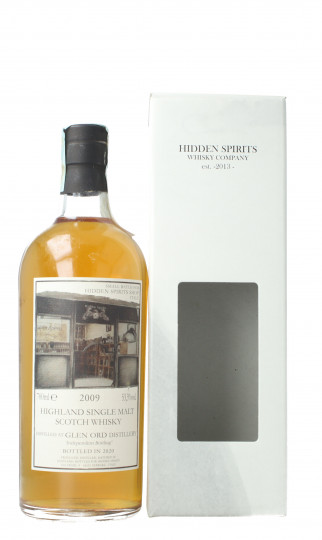 Glen Ord Highland  Scotch Whisky 2009 2020 70cl 53.5% Hidden Spirits -