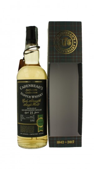 GLEN SPEY 15 years old 2001 2017 70cl 56.4% Cadenhead's - Authentic Collection