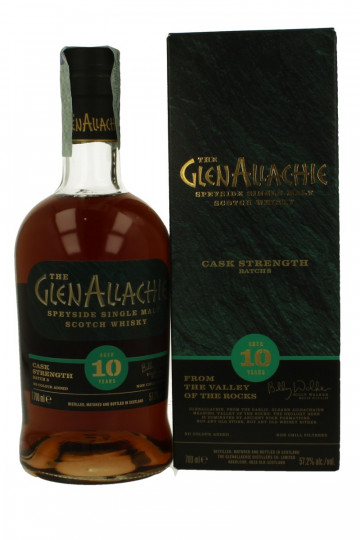 GLENALLACHIE 10 Years Old 70cl 57.2% OB- Cask Strength Batch 8