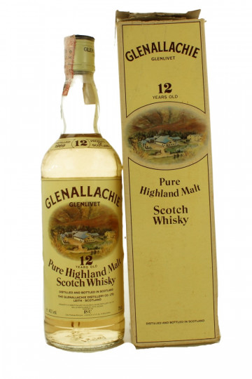 GLENALLACHIE 12 Years Old 1969 75cl 40% OB-