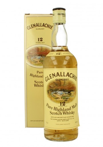 GLENALLACHIE 12yo Bot.80's 75cl 40% OB