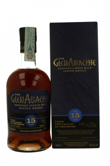 GLENALLACHIE 15 Years Old 70cl 46% OB- From the Valley of the rocks