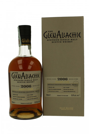 GLENALLACHIE 16 Years Old 2006 2022 70cl 59.8% OB- Oloroso Puncheon