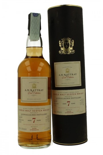 GLENALLACHIE 7 years old 2012 2019 70cl 65.9% A.D Rattray -