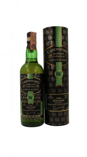 GLENALLACHIE 9 years old 1989 1999 70cl 62.5% Cadenhead's - Authentic Collection