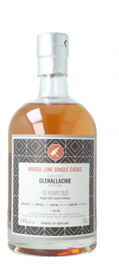 GLENALLACHIE Speyside Scotch Whisky 10 year old 2008 2018 70cl 54% Duncan Taylor - cask 3021745