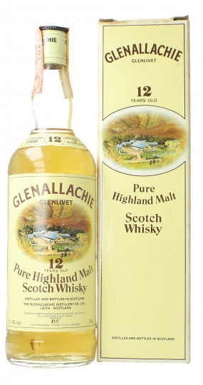 GLENALLACHIE Speyside Scotch Whisky 12 Years Old 1969 75cl 40% OB-