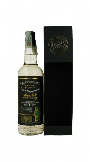 GLENBURGIE 13 years old 2004 2018 70cl 54.6% Cadenhead's - Authentic Collection