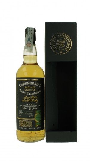 GLENBURGIE 14 years old 2004 2018 70cl 53.6% Cadenhead's - Authentic Collection