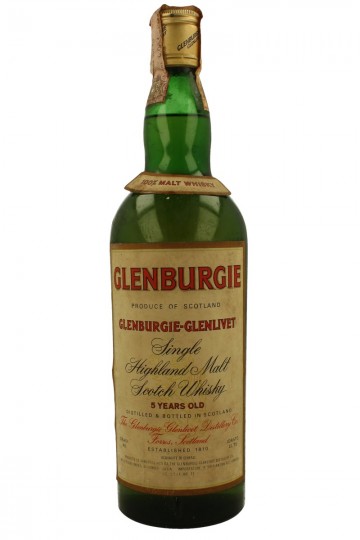 GLENBURGIE-Glenlivet 5yo Bot. 60's 75cl 40% OB BAD LABEL