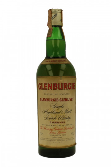 GLENBURGIE-Glenlivet 5yo Bot.70's 75cl 40% OB