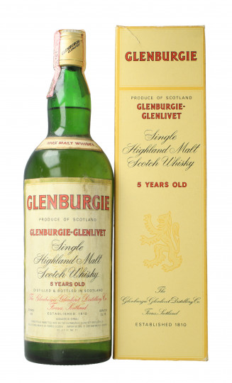 Glenburgie Speyside Scotch Whisky 5 years old 75cl 40%