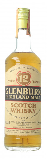 GlenBurn Highland malt Scotch Whisky 12 Year old - Bot.60's or early 70's 75cl 40%