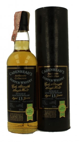 GLENCADAM 13 years old 1989 2003 70cl 59.4% Cadenhead's - Authentic Collection