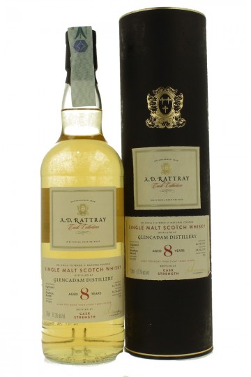 GLENCADAM 8 years old 2011 2019 70cl 61.3% A.D Rattray -