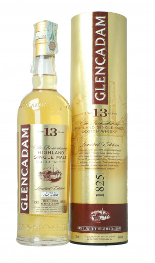 GLENCADAM Highland Malt Scotch Whisky 13 year old 70cl 46% OB-Limited Edition
