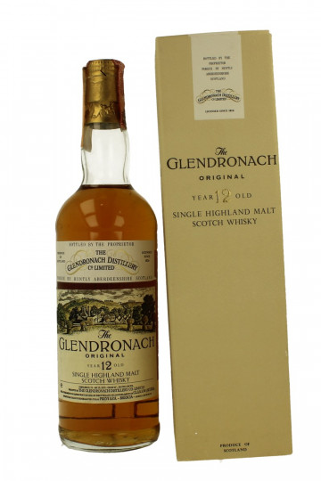 GLENDRONACH 12 years Old Bot in The 80's 75cl 43% OB-