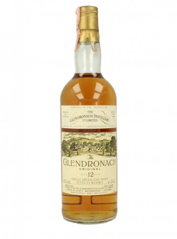 GLENDRONACH 12yo Bot.late 80's 75cl 43% OB