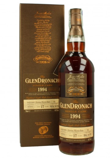 GLENDRONACH 17yo 1994 2011 70cl 60.1% OB - Olororso Sherry butt #97