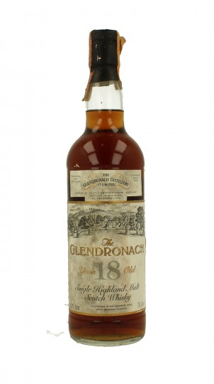 GLENDRONACH 18 years old 1977 70cl 43%