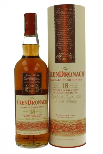 GLENDRONACH 18 years old 70cl 46% Marsala cask finish