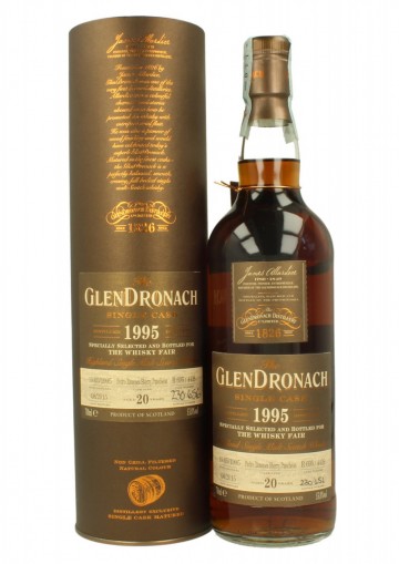 GLENDRONACH 20yo 1995 2015 70cl 53.8% OB - for The Whisky Feir #4408