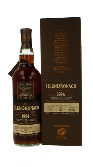 GLENDRONACH 26 years old 1994 2020 70cl 51.4% - Selected and Bottled for Fine Spirirs