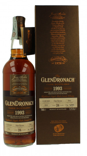 GLENDRONACH 26yo 1993 2019 70cl 55.3% Silver Seal & Beija-flor