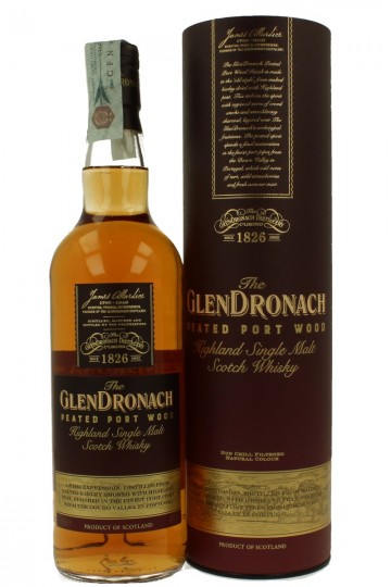 GLENDRONACH 70cl 46% Peated port wood